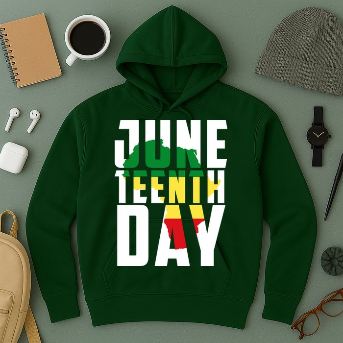 Juneteenth Day Map Hoodie