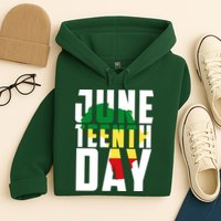 Juneteenth Day Map Hoodie