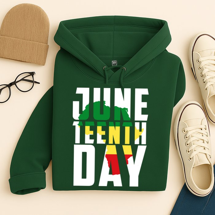 Juneteenth Day Map Hoodie