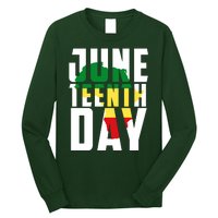 Juneteenth Day Map Long Sleeve Shirt