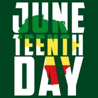 Juneteenth Day Map Apron