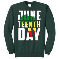 Juneteenth Day Map Sweatshirt