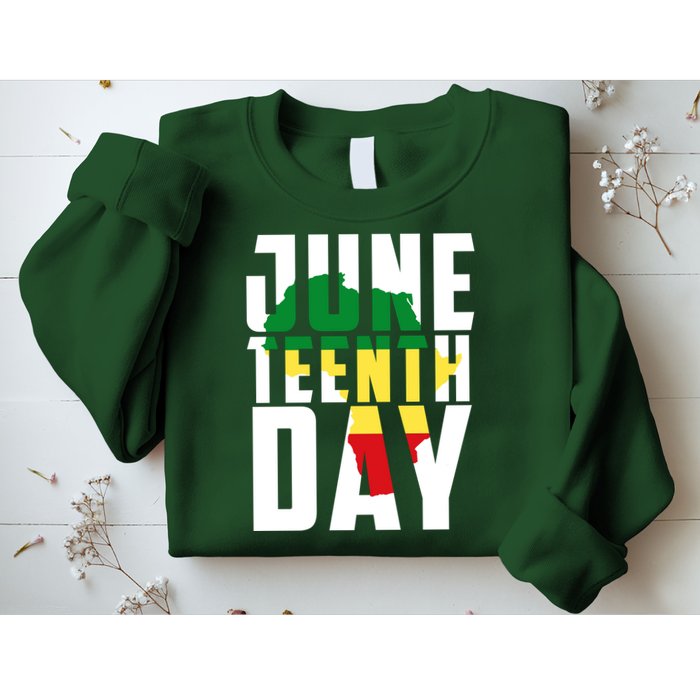 Juneteenth Day Map Sweatshirt