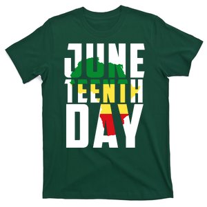 Juneteenth Day Map T-Shirt