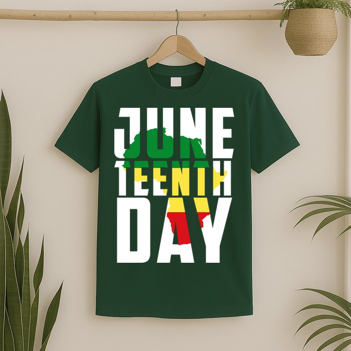 Juneteenth Day Map T-Shirt