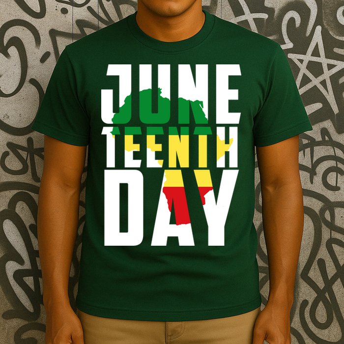Juneteenth Day Map T-Shirt