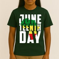 Juneteenth Day Map T-Shirt
