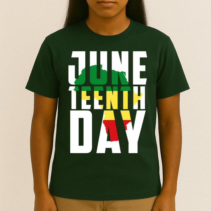 Juneteenth Day Map T-Shirt