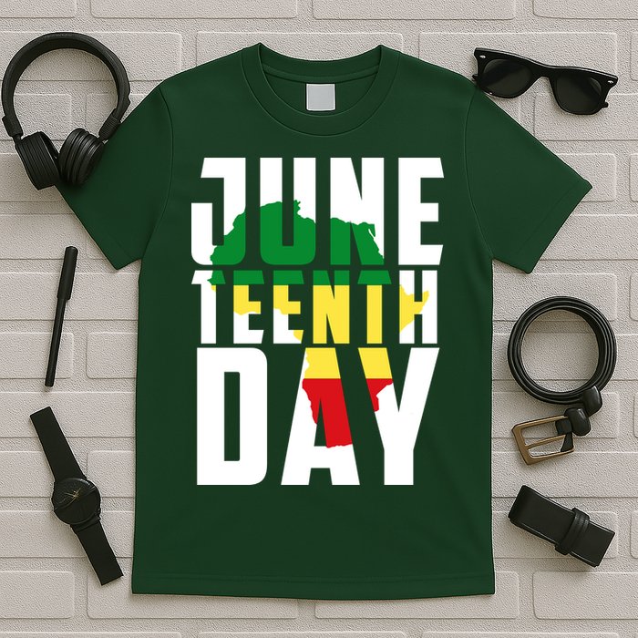 Juneteenth Day Map T-Shirt