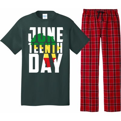 Juneteenth Day Map Pajama Set