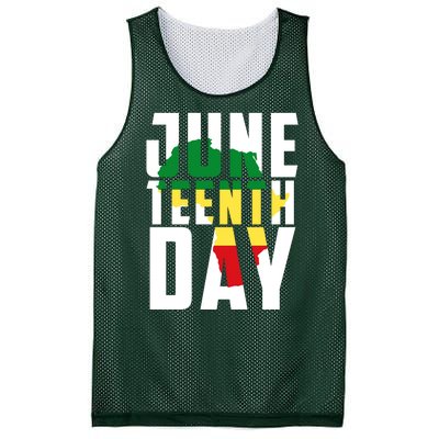 Juneteenth Day Map Mesh Reversible Basketball Jersey Tank