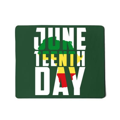 Juneteenth Day Map Mousepad