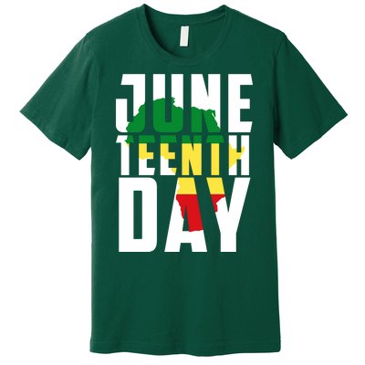 Juneteenth Day Map Premium T-Shirt