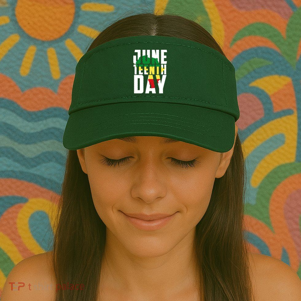 Juneteenth Day Map Visor