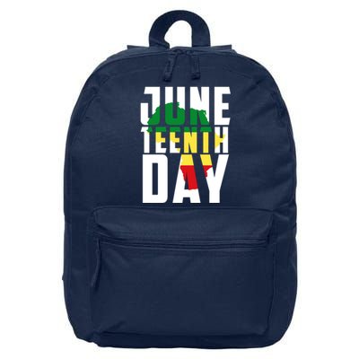 Juneteenth Day Map 16 in Basic Backpack