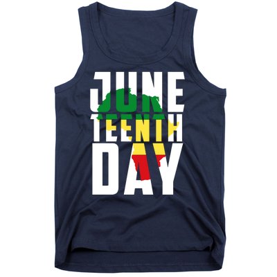 Juneteenth Day Map Tank Top