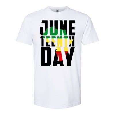 Juneteenth Day Map Softstyle CVC T-Shirt