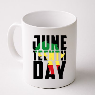 Juneteenth Day Map Coffee Mug