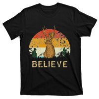 Jackrabbit Desert Mountain Cactus Sunshine Believe Jackalope T-Shirt