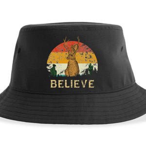 Jackrabbit Desert Mountain Cactus Sunshine Believe Jackalope Sustainable Bucket Hat