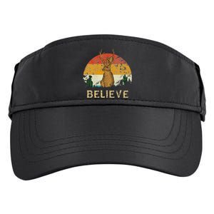 Jackrabbit Desert Mountain Cactus Sunshine Believe Jackalope Adult Drive Performance Visor