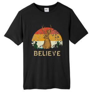 Jackrabbit Desert Mountain Cactus Sunshine Believe Jackalope Tall Fusion ChromaSoft Performance T-Shirt