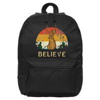 Jackrabbit Desert Mountain Cactus Sunshine Believe Jackalope 16 in Basic Backpack