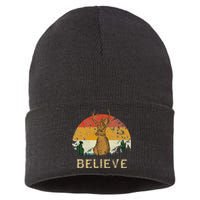 Jackrabbit Desert Mountain Cactus Sunshine Believe Jackalope Sustainable Knit Beanie