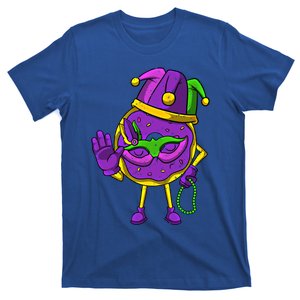 Jester Donut Masquerade Mask Mardi Gras Carnival Parade Gift T-Shirt