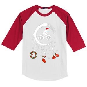 Joy Dreamcatcher Merry Christmas Road Bike Racing Bicycle Kids Colorblock Raglan Jersey