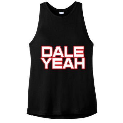 Dale Yeah Ladies PosiCharge Tri-Blend Wicking Tank