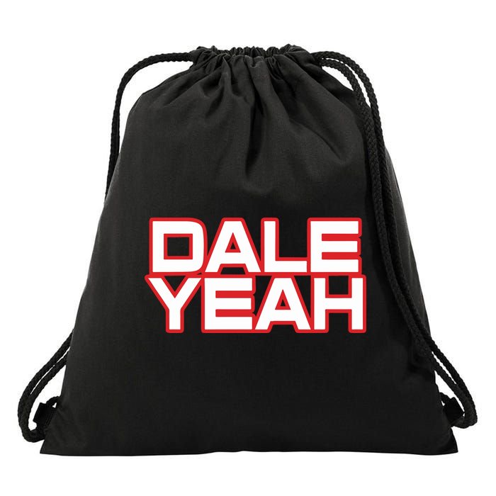 Dale Yeah Drawstring Bag