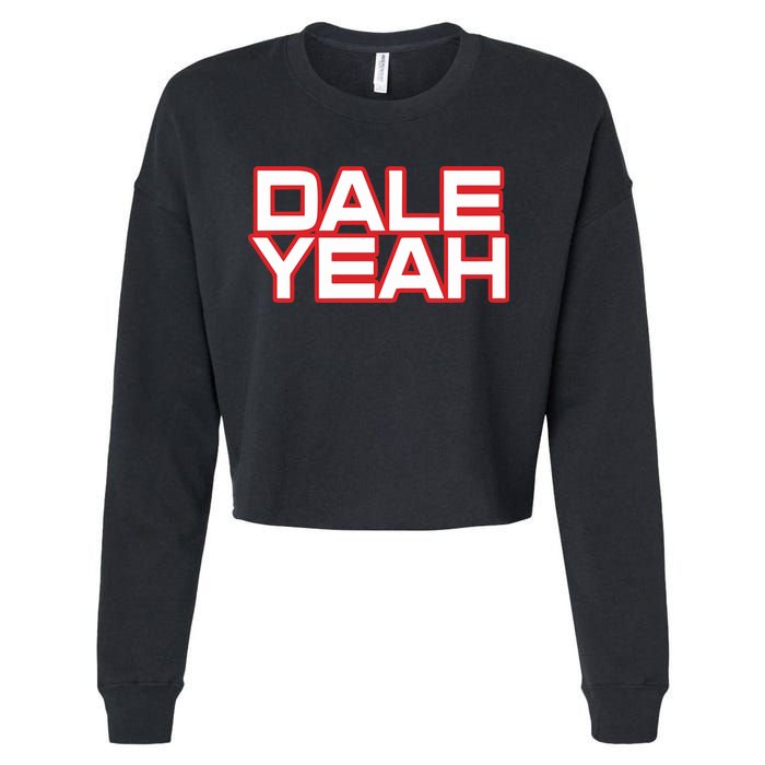 Dale Yeah Cropped Pullover Crew