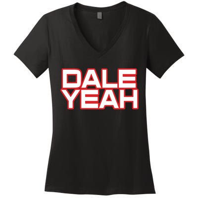 Dale Yeah Women's V-Neck T-Shirt
