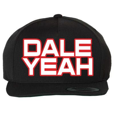 Dale Yeah Wool Snapback Cap