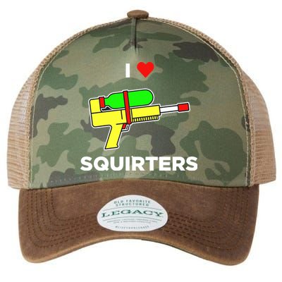 I Love Squirters Legacy Tie Dye Trucker Hat