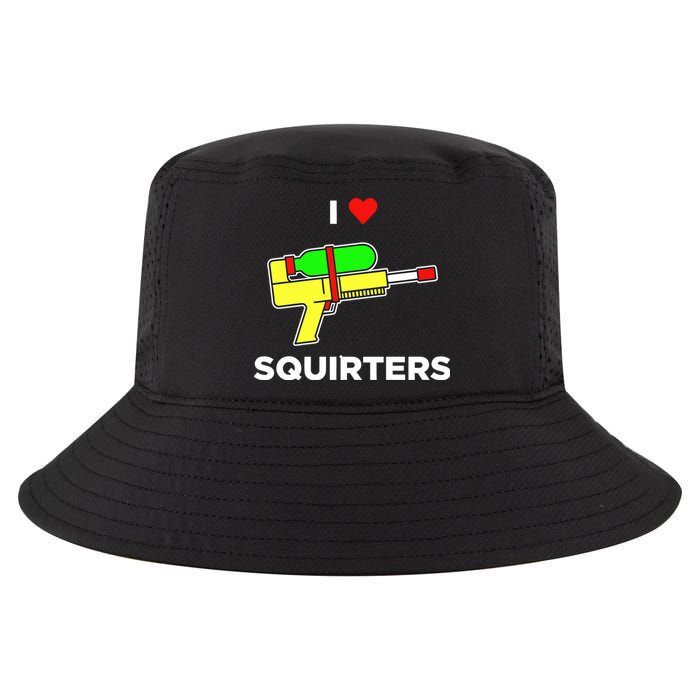 I Love Squirters Cool Comfort Performance Bucket Hat