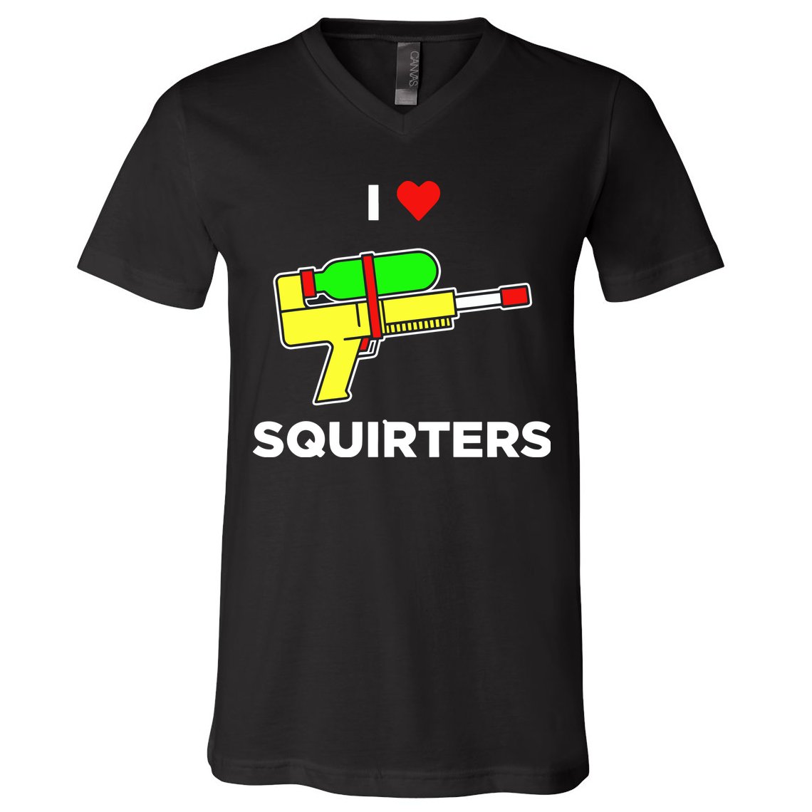 I Love Squirters V-Neck T-Shirt
