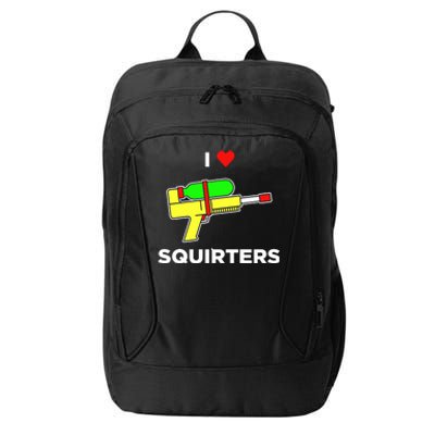 Justin Danger Nunley I Love Squirters City Backpack