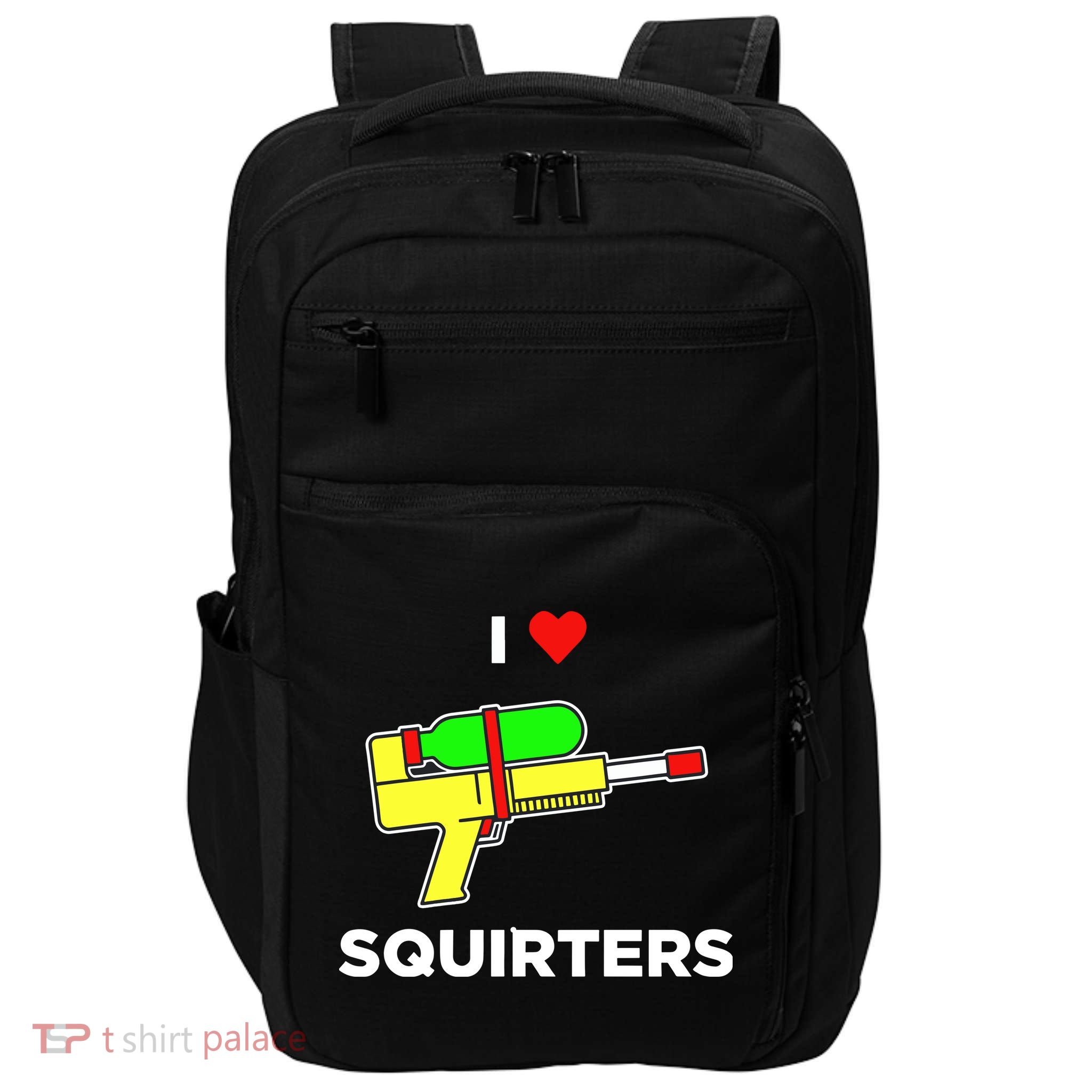 I Love Squirters Impact Tech Backpack