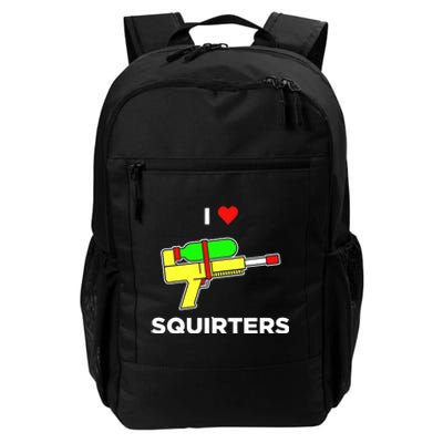 Justin Danger Nunley I Love Squirters Daily Commute Backpack