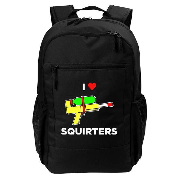 Justin Danger Nunley I Love Squirters Daily Commute Backpack