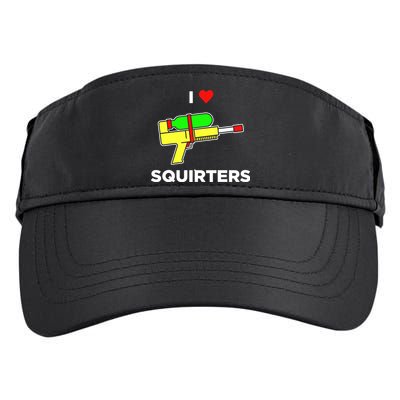 I Love Squirters Adult Drive Performance Visor