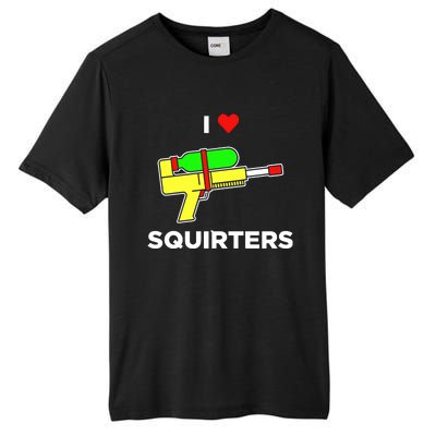 Justin Danger Nunley I Love Squirters Tall Fusion ChromaSoft Performance T-Shirt