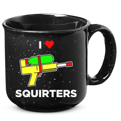 I Love Squirters 15oz Campfire Ceramic Mug