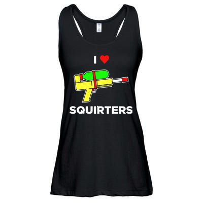 I Love Squirters Ladies Essential Flowy Tank