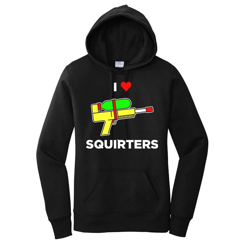 I Love Squirters Women's Pullover Hoodie
