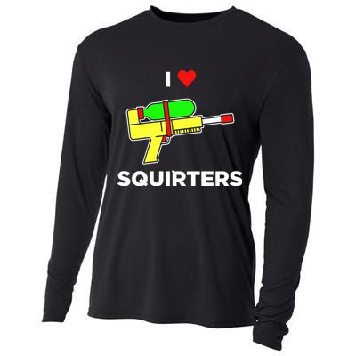 I Love Squirters Cooling Performance Long Sleeve Crew
