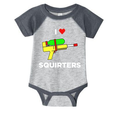 I Love Squirters Infant Baby Jersey Bodysuit