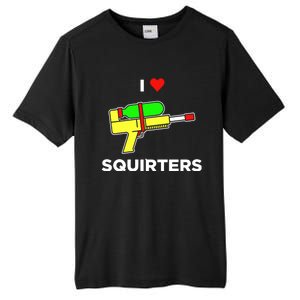 Justin Danger Nunley I Love Squirters Tall Fusion ChromaSoft Performance T-Shirt